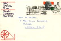 13.08.1969
Gandhi
Humber Bridge
Royal Mail/Post Office