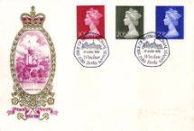 17.06.1970
Machins: 10p, 20p, 50p
Windsor Castle
Philart, Delux No.0