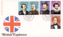 18.04.1973
British Explorers
Globe/Union Jack
Royal Mail/Post Office