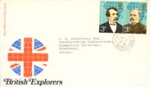 18.04.1973
British Explorers
Union Jack Globe
Royal Mail/Post Office