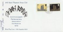 12.09.1973
Parliament 1973
Commonwealth Flags
Forces, 7th Signal Regiment Stamp Club No.0