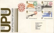 12.06.1974
Universal Postal Union
UPU Internaba Cachet
Royal Mail/Post Office