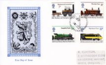 13.08.1975
Stockton & Darlington Railway
Heraldic Lion and Country Emblems
Textiles/Philately