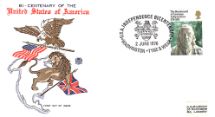 02.06.1976
USA Bicentenary: 11p
US Eagle & UK Lion
Stuart