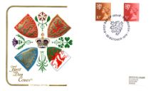 20.10.1976
Scotland 10p & 11p
Regional Coats of Arms & Emblems
Cotswold