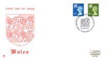 14.01.1976
Wales 6 1/2p & 8 1/2p
Welsh Coat of Arms
Stuart