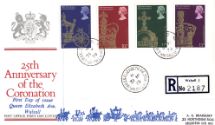 31.05.1978
Coronation 25th Anniversary
Royal Arms
Royal Mail/Post Office