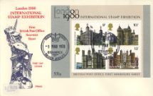 01.03.1978
Historic Buildings: Miniature Sheet
Stamp Exhibition
Philart, Delux No.0