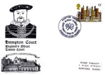 01.03.1978
Historic Buildings: Stamps
Hampton Court - England's Oldest Tennis Court
Stamp Publicity