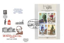 24.10.1979
Rowland Hill: Miniature Sheet
General Post Office
Historic Relics