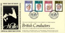 10.09.1980
British Conductors
Conductors of the Hallé
Pres. Philatelic Services