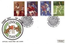 10.10.1980
Sports Centenaries
Centenary Test 1880-1980
Stamp Publicity