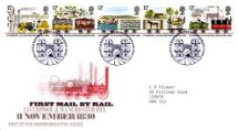 11.11.1980
First Mail by Rail
Liverpool and Manchester Railway
Royal Mail/Post Office