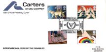 25.03.1981
Year of the Disabled
Carters - an OEC Co.
Pres. Philatelic Services