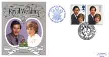 22.07.1981
Royal Wedding 1981
The Royal Couple
Pres. Philatelic Services