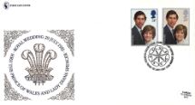 22.07.1981
Royal Wedding 1981
Cameo Stamp Centre
Cameo