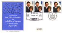 22.07.1981
Royal Wedding 1981
Double Dated Covers
Royal Mail/Post Office