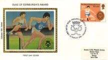 12.08.1981
Duke of Edinburgh's Awards
Athletes jumping hurdles
Colorano Silk