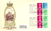 01.02.1982
Vending: New Design: 50p Follies 3 (Paxton's Tower)
Windsor Castle
Philart, Delux No.0