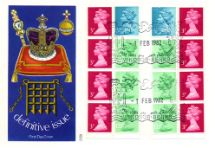 01.02.1982
Vending: New Design: 50p Follies 3 (Paxton's Tower)
Coronation Regalia
Philart