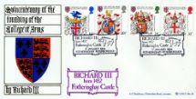 17.01.1984
Heraldry
Fotheringhay Castle
Bradbury, LFDC No.30
