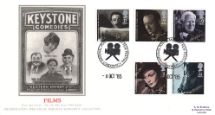 08.10.1985
British Film Year
Keystone Comedies
Pres. Philatelic Services, Sotheby Silk No.16