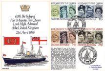 21.04.1986
Queen's 60th Birthday
Lord High Admiral - Britannia
Forces