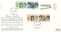 21.04.1986
Queen's 60th Birthday
Slogan Postmarks
Royal Mail/Post Office