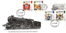 21.07.1987
Scottish Heraldry
King George V Locomotive
Stan Muscroft