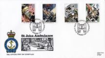 16.06.1987
St. John Ambulance
Early medical woodcut
Pilgrim, RNLI FDC No.63