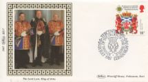 21.07.1987
Scottish Heraldry
The Lord Lyon, King of Arms
Benham, 1987 Small Silk No.17