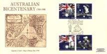 21.06.1988
Australian Bicentenary
Map of Botany Bay, 1770
Stan Muscroft