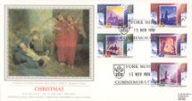 15.11.1988
Christmas 1988
Angels Entertaining the Holy Child
Pres. Philatelic Services, Sotheby Silk No.45