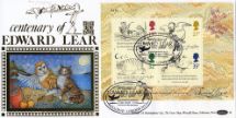 27.09.1988
Edward Lear: Miniature Sheet
The Owl and the Pussycat
Benham, Gold (500) No.36