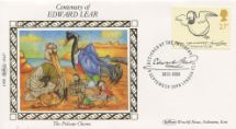 06.09.1988
Edward Lear: Stamps
The Pelican Chorus
Benham, 1988 Small Silk No.27