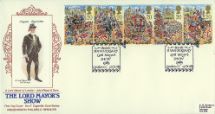 17.10.1989
Lord Mayor's Show
Lord Mayor of London
Pres. Philatelic Services, Cigarette Card No.17