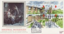 25.07.1989
Industrial Archaeology: Miniature Sheet
'Entangled'
Pres. Philatelic Services, Sotheby Silk No.51