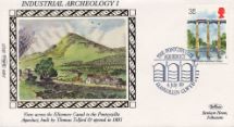 04.07.1989
Ind. Archaeology: Stamps
Ellesmere Canal
Benham, 1989 Small Silk No.25