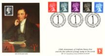 10.01.1990
Penny Black Anniversary
Sir Rowland Hill
CoverCraft