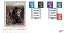 10.01.1990
Penny Black Anniversary
The Village Postman
Pres. Philatelic Services, Sotheby Silk No.55