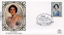 02.08.1990
Queen Mother 90th Birthday
Duchess of York
Benham, 1990 Small Silk No.36