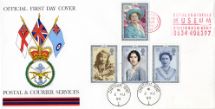 02.08.1990
Queen Mother 90th Birthday
Postal & Courier Services
Forces