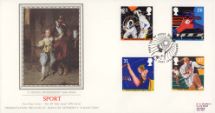 11.06.1991
Student Games/Rugby Cup
A Young Swordsman
Pres. Philatelic Services, Sotheby Silk No.69