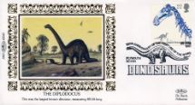 20.08.1991
Dinosaurs
The Diplodocus
Benham, 1991 Small Silk No.43