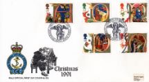 12.11.1991
Christmas 1991
RNLI Official
Pilgrim, RNLI FDC No.105