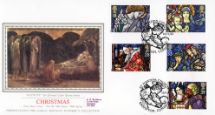 10.11.1992
Christmas 1992
Nativity
Pres. Philatelic Services, Sotheby Silk No.82