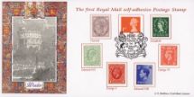 19.10.1993
Machins (EP): Self Adhesive Definitive: 1st Flame
Britain's first self adhesive stamp
Bradbury