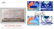 03.05.1994
Channel Tunnel
The Paddlesteamer 'Britanny' off Dover
Pres. Philatelic Services, Sotheby Silk No.95