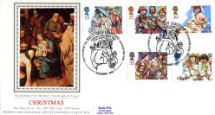 01.11.1994
Christmas 1994
The Adoration of the Magi
Pres. Philatelic Services, Sotheby Silk No.100