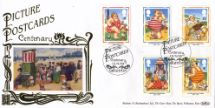 12.04.1994
Picture Postcards
Punch and Judy Show on Beach
Benham, Gold (500) No.93